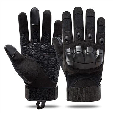 Guantes tácticos militares Full Finger Hard Knuckle