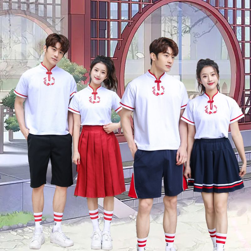 Nuevo diseño de uniforme escolar chino en China