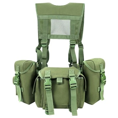 Chaleco de ombligo Chaleco antibalas táctico de entrenamiento de camuflaje de campo