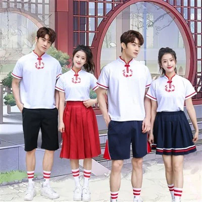 Nuevo diseño de uniforme escolar chino en China