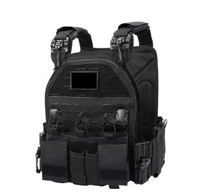 Chaleco protector táctico al aire libre multifuncional de poliéster Nylon Molle Nij IIIA
