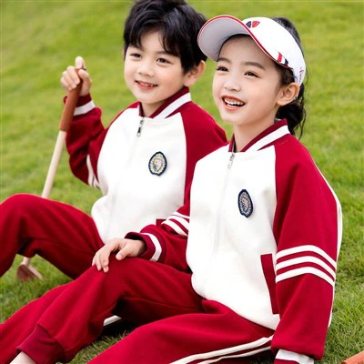 Escuela primaria de 4 piezas de personalización de uniformes deportivos