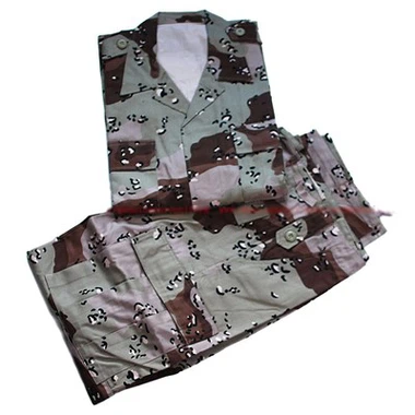 TC6535 210GSM PARA Oriente Medio Uniforme de batalla del desierto de la fuerza del ejército de Kuwait