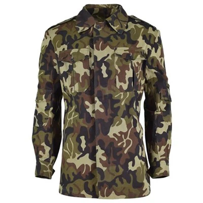 Chaqueta militar de invierno de camuflaje rumano impermeable laminada